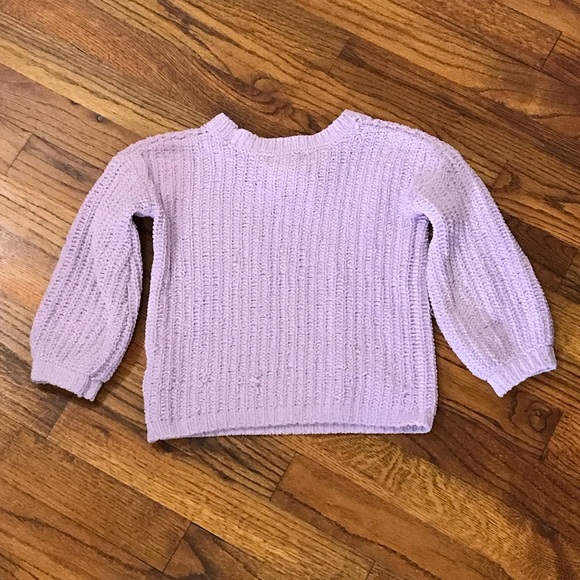 Girls GB Girls Gianni Bini Lavender Knit Pullover Sweater 
Size XS 4 / 5 Extra… - Picture 1 of 12